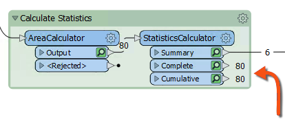 Using feature caching to confirm correct port is connected
